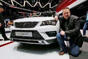 VIP-Reporter für Seat auf dem Auto Salon Genf 2016