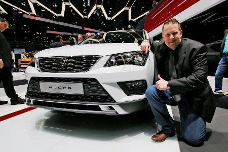 Seat VIP-Reporter 2016, Leseraktion, Genfer Autosalon 2016 Seat VIP-Reporter 2016, Leseraktion, Genfer Autosalon 2016