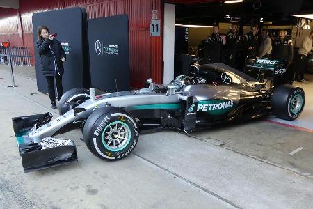 Nico Rosberg - Mercedes - Barcelona - Formel 1-Test - 1. Mrz - 2016