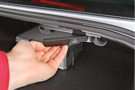 VW Passat 1.6 TDI Bluemotion, Rücksitz-Entriegelung