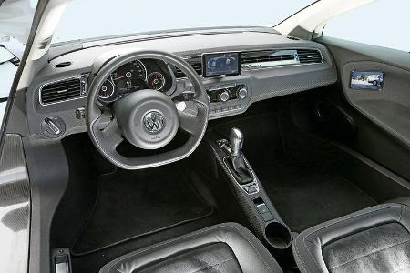 VW XL1, Cockpit
