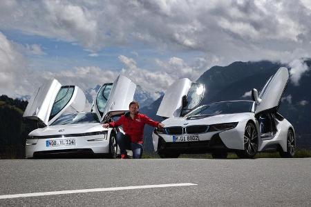 BMW i8, VW XL1, Scherentüren