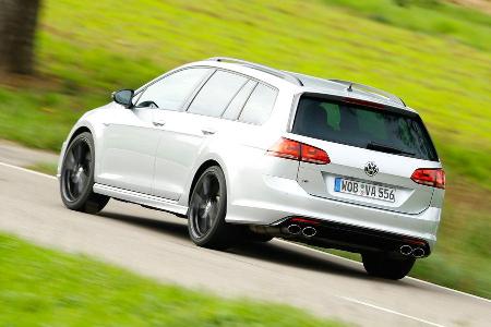 VW Golf R Variant, Heckansicht
