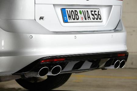 VW Golf R Variant, Auspuff, Endrohr