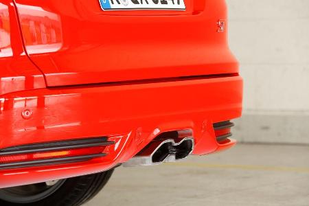 Ford Focus ST Turnier, Auspuff, Endrohr