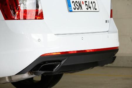 Skoda Octavia RS 230 Combi, Auspuff, Endrohr