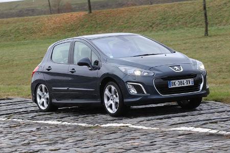 Peugeot 308, Bodenwellen, Fahrwerk