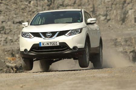 Nissan Qashqai 1.6 DCi 4X4, Frontansicht