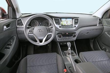 Hyundai Tucson 2.0 CRDi 4WD, Cockpit