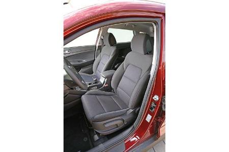 Hyundai Tucson 2.0 CRDi 4WD, Fahrersitz