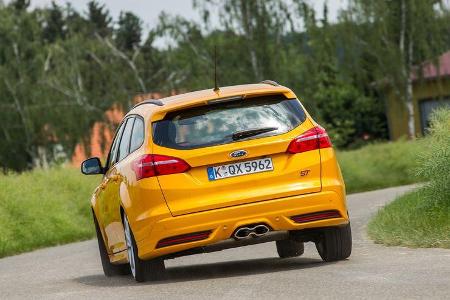 Ford Focus ST Turnier 2.0 TDCi, Heckansicht