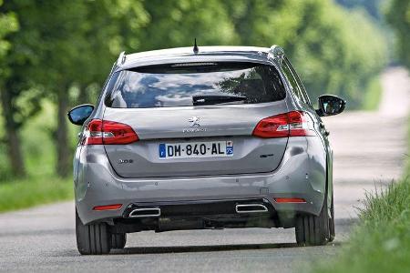 Peugeot 308 SW GT HDi 180, Heckansicht