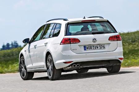 VW Golf Variant GTD, Heckansicht