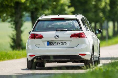 VW Golf Variant GTD, Heckansicht