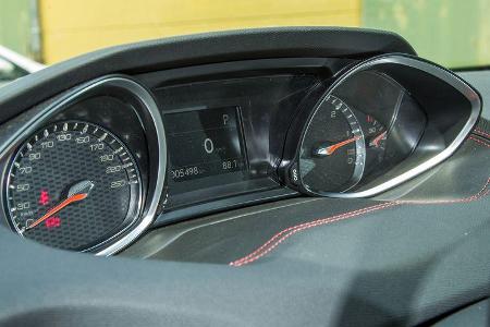 Peugeot 308 SW GT HDi 180, Anzeigeinstrumente