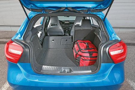 Mercedes A 180, Kofferraum