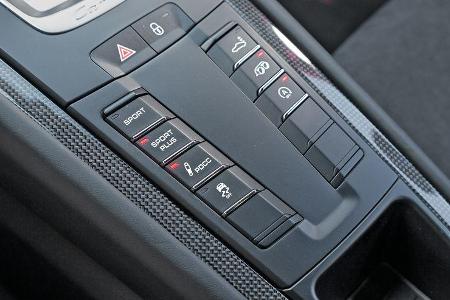 Porsche 911 Carrera GTS, Bedienelemente