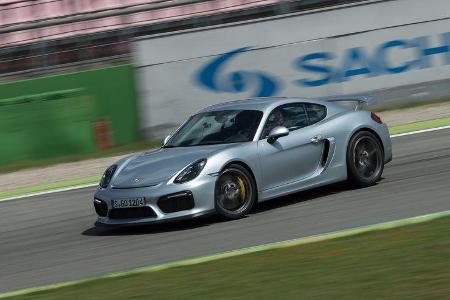 Porsche Cayman GT4, Seitenansicht