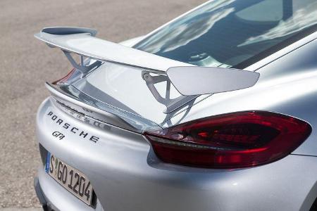 Porsche Cayman GT4, Heckflügel