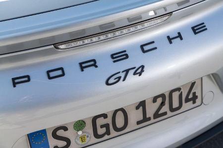 Porsche Cayman GT4, Typenbezeichnung