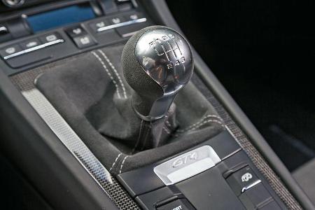 Porsche Cayman GT4, Schalthebel