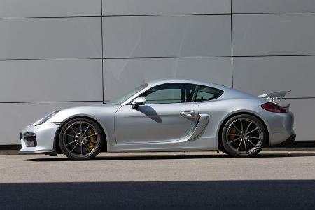 Porsche Cayman GT4, Seitenansicht