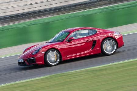 Porsche Cayman GTS, Seitenansicht
