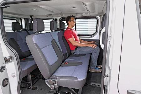 Opel Vivaro Combi L1H1 1.6 CDTI Biturbo, Fondsitze, Beinfreiheit