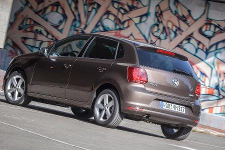 VW Polo 1.0 TSI, Heckansicht