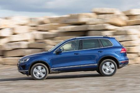 VW Touareg V6 TDI BMT SGR, Seitenansicht