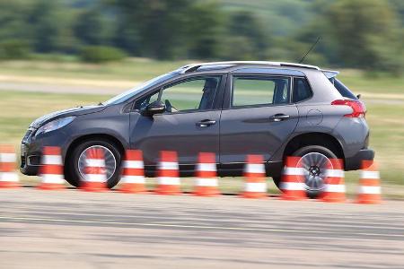 Peugeot 2008 e-HDi 92, Seitenansicht