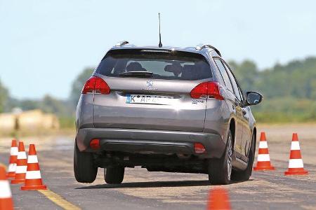 Peugeot 2008 e-HDi 92, Heckansicht