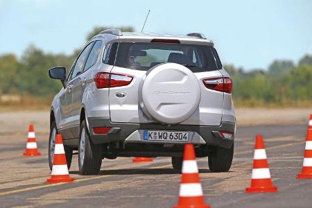 Ford Ecosport 1.5 TDCi, Heckansicht