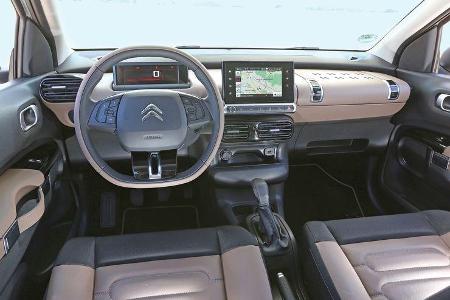 Citroën C4 Cactus Blue HDi 100, Cockpit