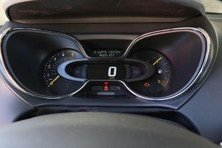 Renault Captur dCi 90, Anzeigeinstrumente