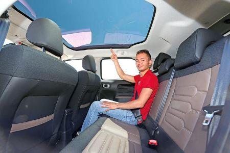 Citroën C4 Cactus Blue HDi 100, Dachfenster