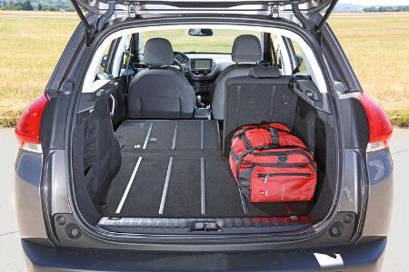 Peugeot 2008 e-HDi 92, Kofferraum