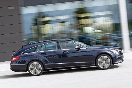 Mercedes CLS 350 Bluetec Shooting Brake, Seitenansicht