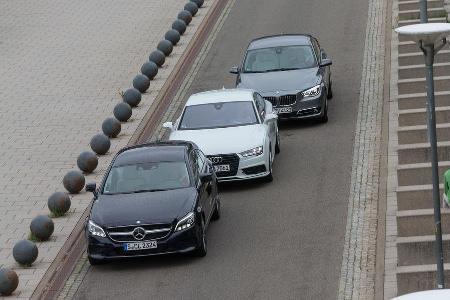 Audi A7 Sportback, BMW 530d GT, Mercedes CLS Shooting Brake