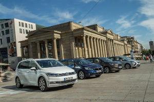 BMW 2er GT, Grand C-Max, Zafira Tourer, VW Touran