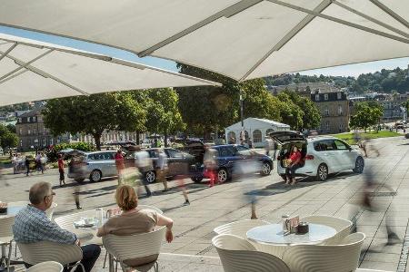 BMW 218i Gran Tourer, Ford Grand C-Max 1.5 Ecoboost, Opel Zafira 1.4 Turbo Exoflex, VW Touran 1.4 TSI