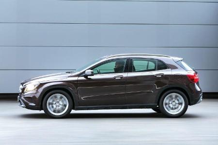 Mercedes GLA 220 CDI 4Matic, Seitenansicht