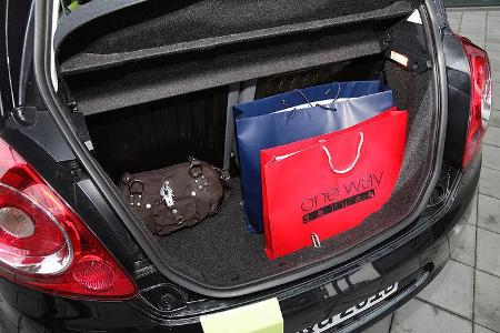 Ford Ka, Kofferraum