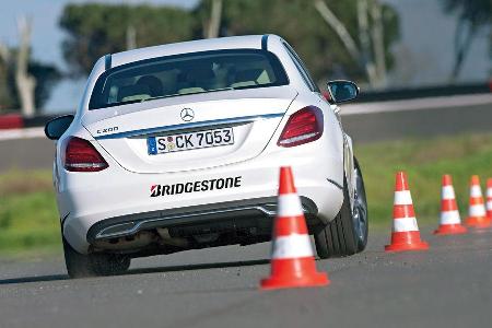 Mercedes C 200, Heckansicht