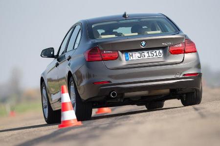 BMW 320i, Heckansicht