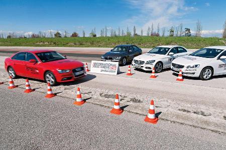 Audi A4 1.8 TFSI, BMW 320i, Mercedes C 200, Volvo S60 T4, Test