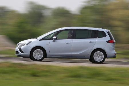 Opel Zafira Tourer 1.6 DI Turbo, Seitenansicht