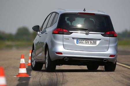 Opel Zafira Tourer 1.6 DI Turbo, Heckansicht