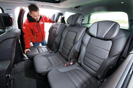 Renault Espace TCe 200, Fondsitz