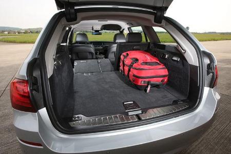 BMW 520i Touring, Kofferraum